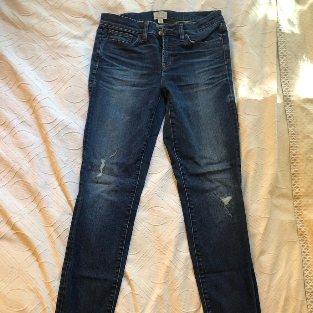 J. Crew Toothpick Jean in 28 Tall